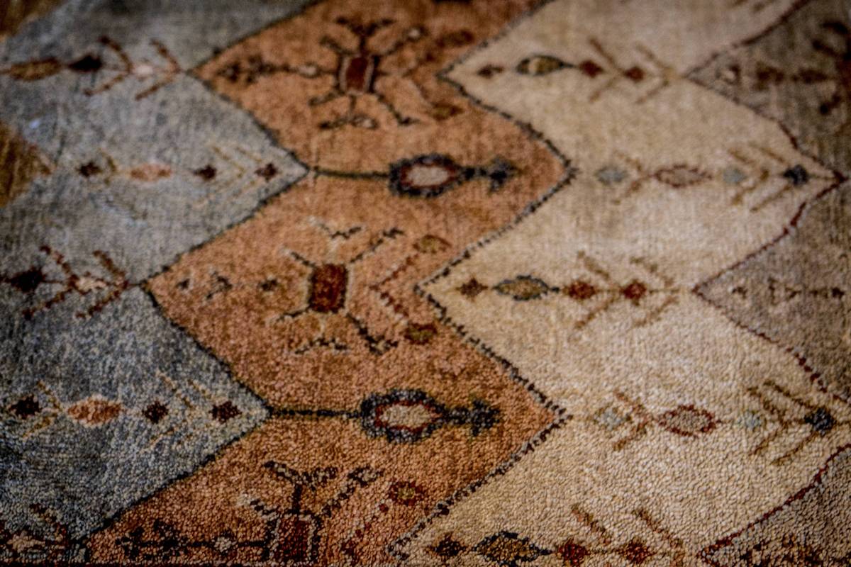 Sue Bickerdyke Interiors showroom - custom rugs